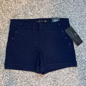 One 5 One Women’s Shorts (Navy Blue, Size 10)